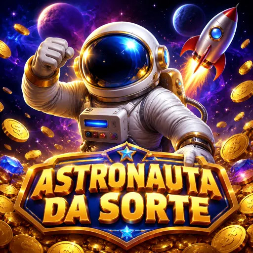 Astronauta do Spaceman flutuando enquanto o multiplicador sobe